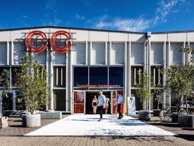 Entrance to Copenhagen Contemporary. Photo: Anders Sune Berg