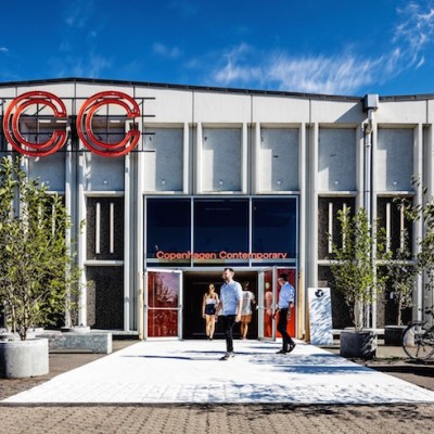 Entrance to Copenhagen Contemporary. Photo: Anders Sune Berg