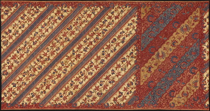 Sarong (tiga negri) (20th century), Indonesia, Java. Courtesy Art Institute of Chicago