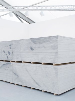 Marsh Lane Diversion by Rob Chavasse, installed at Frieze London in 2016