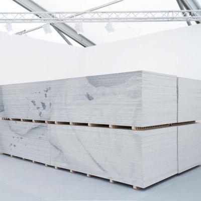 Marsh Lane Diversion by Rob Chavasse, installed at Frieze London in 2016