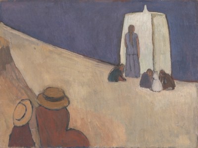 Studland Beach (c. 1912), Vanessa Bell. Tate, London. Photo: © Tate, London 2016; © The Estate of Vanessa Bell. courtesy of Henrietta Garnett