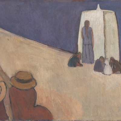 Studland Beach (c. 1912), Vanessa Bell. Tate, London. Photo: © Tate, London 2016; © The Estate of Vanessa Bell. courtesy of Henrietta Garnett