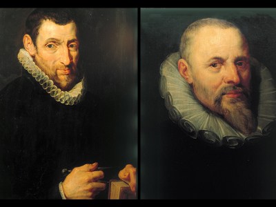 Portraits of Christophe Plantin (1616) and Jan I Moretus (1613/16) by Peter Paul Rubens, Plantin-Moretus Museum, Antwerp