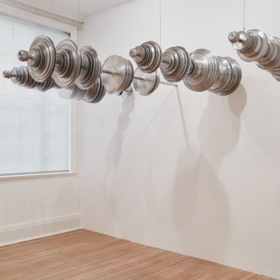 Solitude (2017), Terry Adkins. Installation view, Thomas Dane Gallery, London. Photo: Luke A. Walker