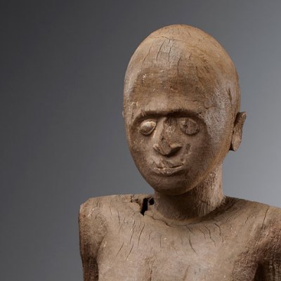 Detail of a female figure, 19th century, Lobi, Burkina Faso. Serge Schoffel at Cultures: The Worlds Arts Fair