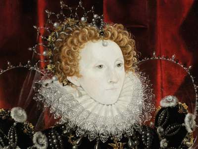 Queen Elizabeth I (1533–1603) (1576–78), attributed to Nicholas Hilliard.