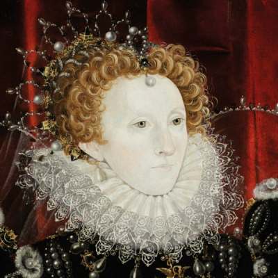 Queen Elizabeth I (1533–1603) (1576–78), attributed to Nicholas Hilliard.