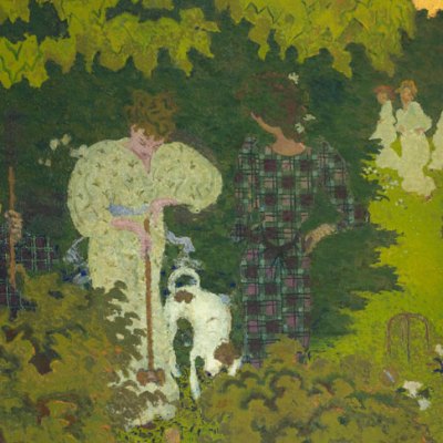 Crépuscule (detail; 1892), Pierre Bonnard. © RMN-Grand Palais (musée d'Orsay) / Hervé Lewandowski / distributed by AMF