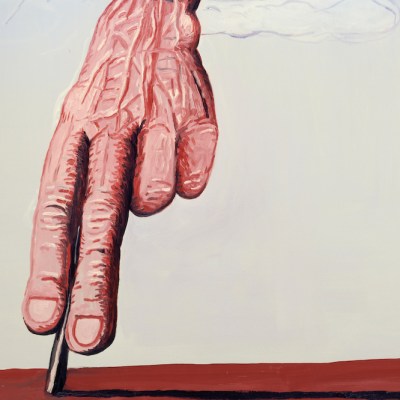 The Line (detail; 1978), Philip Guston.