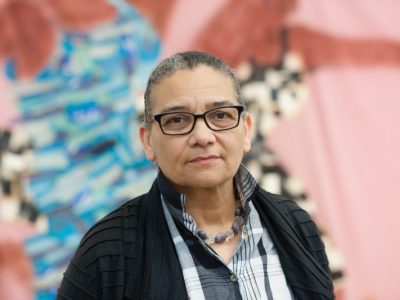 Lubaina Himid, one of two nominees for the 2017 Turner Prize who would not previously been eligible for the award.