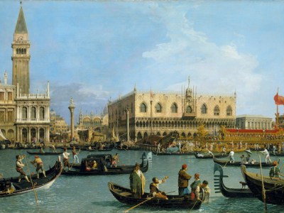 The Bacino di S. Marco on Ascension (c.1733-4), Canaletto. Royal Collection Trust/(c)Her Majesty Queen Elizabeth II 2016