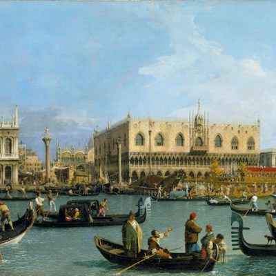 The Bacino di S. Marco on Ascension (c.1733-4), Canaletto. Royal Collection Trust/(c)Her Majesty Queen Elizabeth II 2016