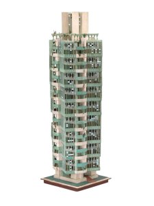 Model of St Mark’s Tower, New York (1927–29), Frank Lloyd Wright. The Frank Lloyd Wright Foundation Archives, New York. © 2017 Frank Lloyd Wright Foundation/Artists Rights Society (ARS), New York