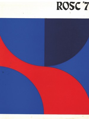 Front cover of the catalogue to accompany the ROSC ’71 exhibition in Dublin