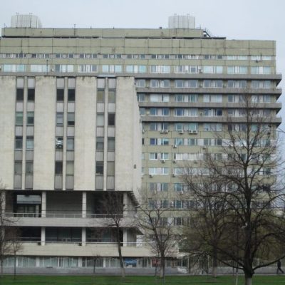 The first estate of its kind in the Cheryomushki district of Moscow.
