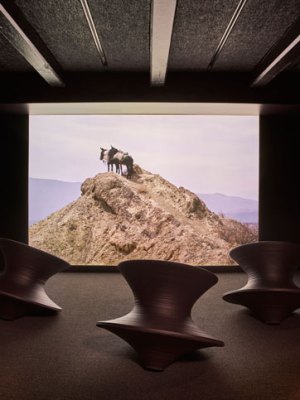The Video Gallery at 21c Nashville. Photo: Mike Schwartz. Courtesy 21c Museum Hotels