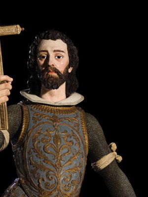 St Louis of France (1620s), Juan de Mesa. Colnaghi at London Art Week