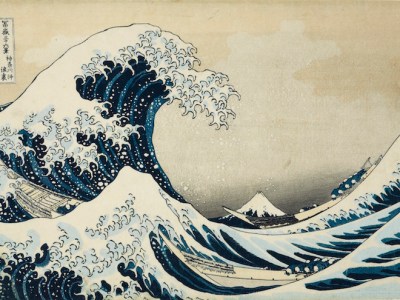 Under the wave off Kanagawa (The Great Wave) (1831), Hokusai. © The Trustees of the British Museum