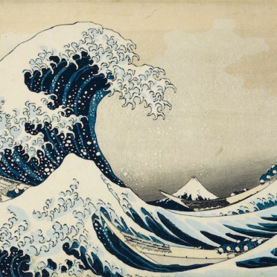 Under the wave off Kanagawa (The Great Wave) (1831), Hokusai. © The Trustees of the British Museum