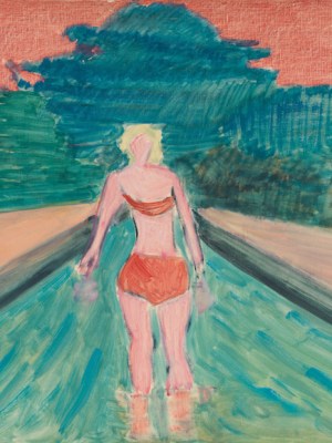 Wader (1963), Milton Avery/. Courtesy The Milton and Sally Avery Arts Foundation and Victoria Miro, London.