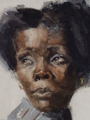 Marianne Fiedler (detail; 1889), Käthe Kollwitz. Photo: Kienzle Oberhammer