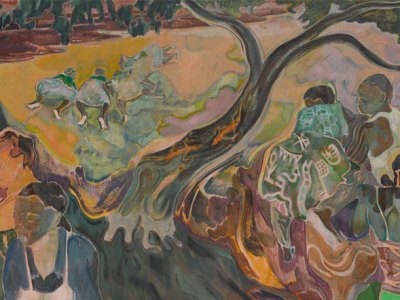 Nasema Nawe (2016), Michael Armitage. © Michael Armitage. Photo © White Cube (Ben Westoby)