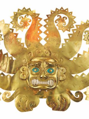 Octopus fontlet, 300–600 AD, Moche, Peru, La Mina.