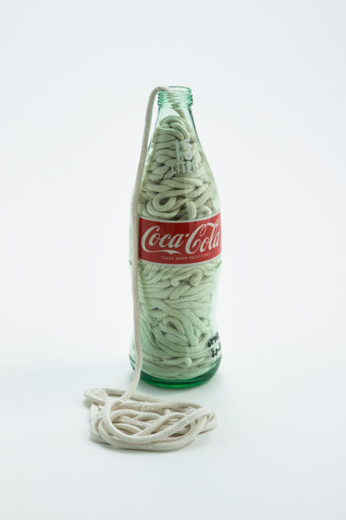 The String in the Bottle No. 1125 (1963/1985), Jirō Takamatsu. © The Estate of Jirō Takamatsu. Courtesy Yumiko Chiba Associates / Stephen Friedman Gallery / Fergus McCaffrey