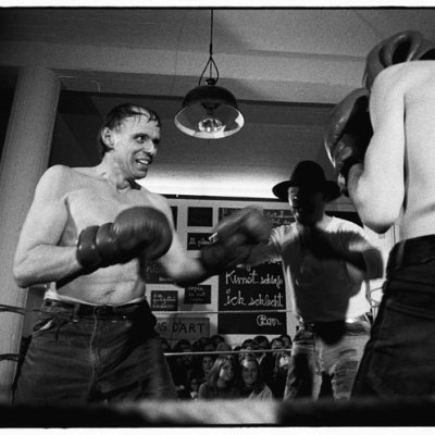 Boxkampf fur die direkte Demokratie at documenta V (1972), Joseph Beuys. © Hans Albrecht Lusznat