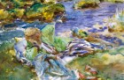 A Turkish Woman by a Stream, (c. 1907), John Singer Sargent. Victoria and Albert Museum