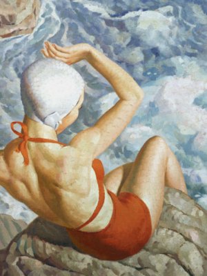 Spray (1939), Harold Williamson. © Russell-Cotes Art Gallery & Museum