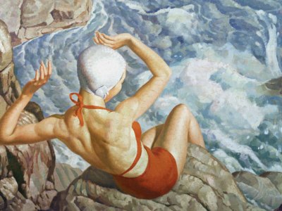 Spray (1939), Harold Williamson. © Russell-Cotes Art Gallery & Museum