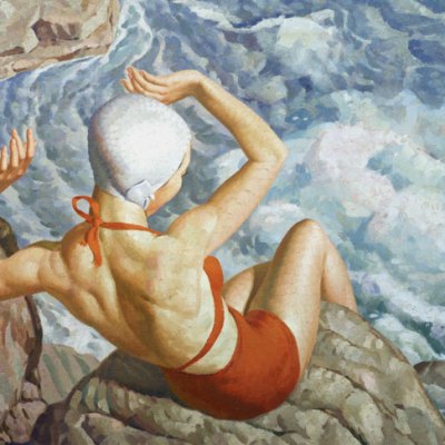 Spray (1939), Harold Williamson. © Russell-Cotes Art Gallery & Museum