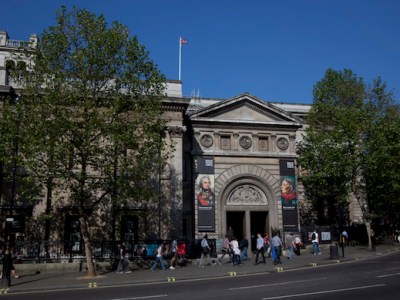 Exterior of the National Portrait Gallery, London
