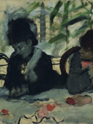 At the Cafe (detail) (c. 1875–77, Edgar Degas.