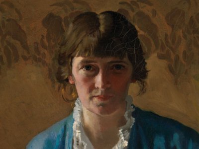 Self-portrait (detail; 1914), Margaret Clarke. © Artist’s Estate. Photo © National Gallery of Ireland. Photographer: Roy Hewson