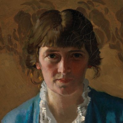 Self-portrait (detail; 1914), Margaret Clarke. © Artist’s Estate. Photo © National Gallery of Ireland. Photographer: Roy Hewson