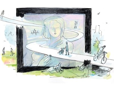 Do museums need to be more socially engaged? Illustration by Graham Roumieu/Dutch Uncle