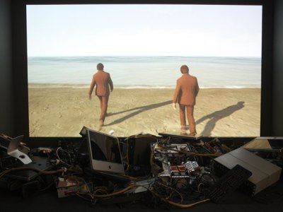Finding Fanon (2015–17), David Blandy and Larry Achiampong. Photo: Sam Garwood