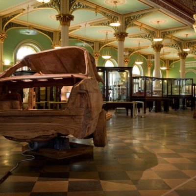 Installation view of 'This too shall pass' by Sudarshan Shetty, curated by Tasneem Zakaria Mehta (26 Septemberl–30 October, 2010). © Dr. Bhau Daji Lad Mumbai City Museum