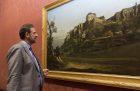 National Gallery Director, Dr Gabriele Finaldi looks at the Bellotto.