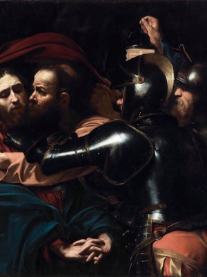 The Taking of Christ (1602), Michelangelo Merisi da Caravaggio. © The National Gallery of Ireland, Dublin