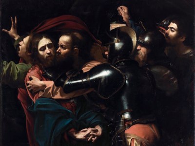 The Taking of Christ (1602), Michelangelo Merisi da Caravaggio. © The National Gallery of Ireland, Dublin