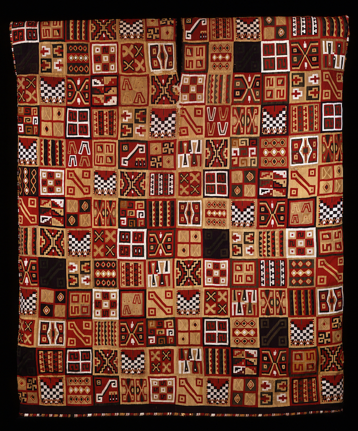 Inca Royal Tunic (All T'oqapu Tunic), around 1450–1540. © Dumbarton Oaks, Pre-Columbian Collection, Washington, DC