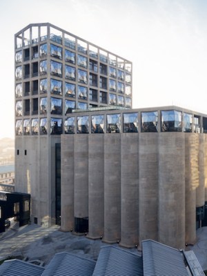 View of Zeitz MOCAA in Silo Square. Photo: Iwan Baan