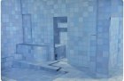 Blue Sauna (2003), Adriana Varejão. Sotheby's London: estimate £400,000–£600,000