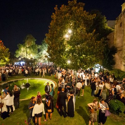 The opening reception at the 15th Istanbul Biennial