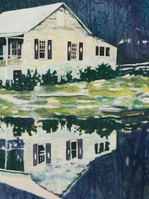 Camp Forestia (1996), Peter Doig. Christie's London, estimate: £14m–£18m