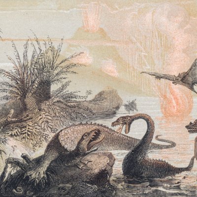 The Primitive World (1857), Adolphe François Pannemaker. Courtesy of TASCHEN
